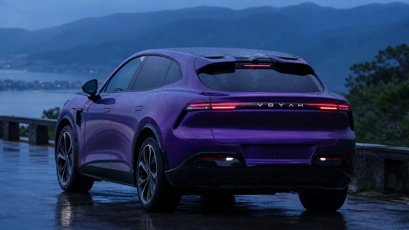 Voyah Passion S 2026, вид сзади