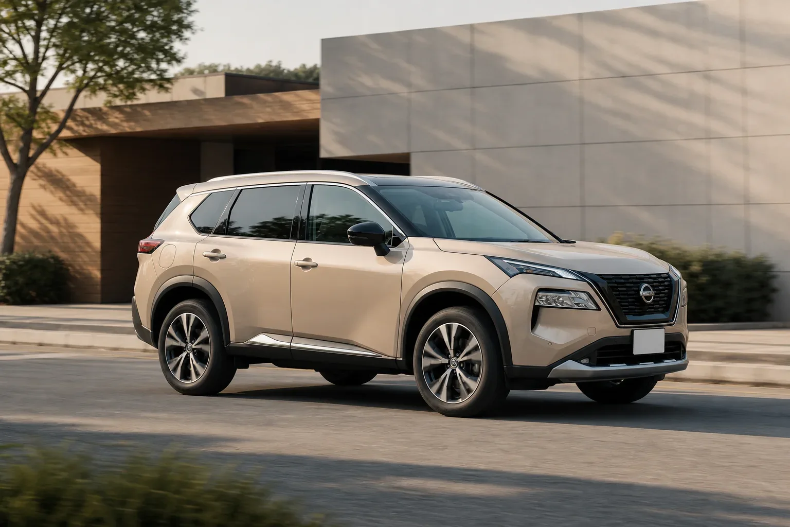 Nissan X-Trail: другой ракурс