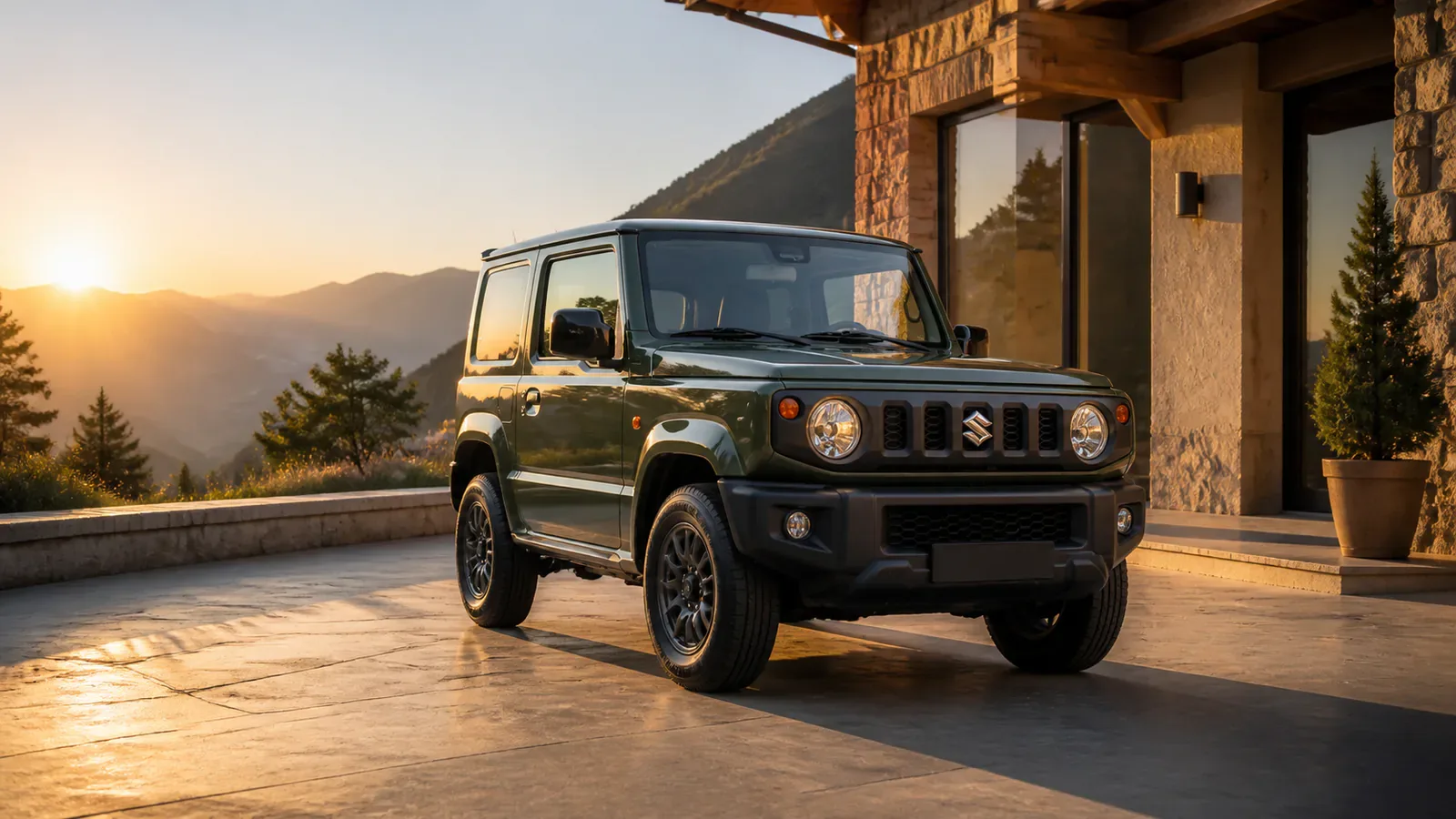 Suzuki Jimny, внешний вид автомобиля
