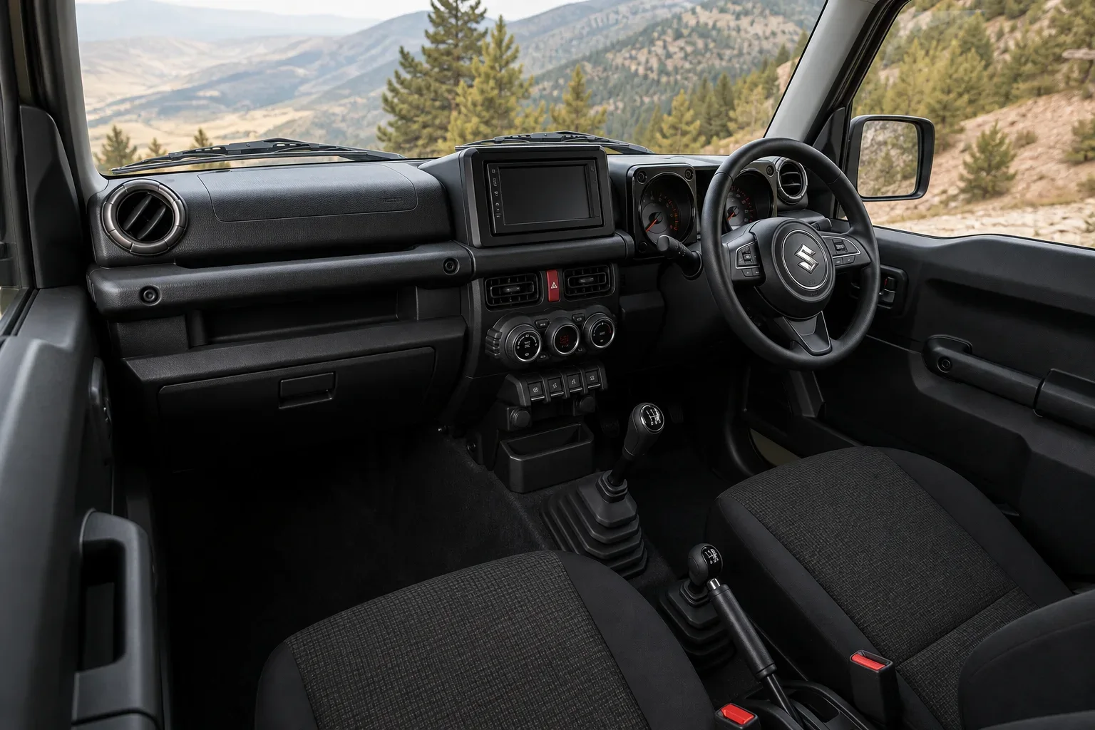 Suzuki Jimny: салон