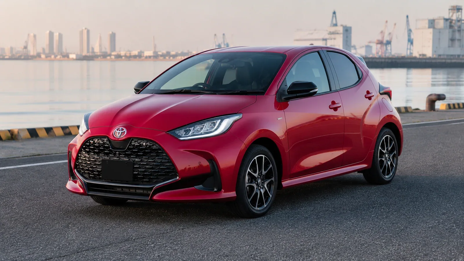 Toyota Yaris, внешний вид автомобиля