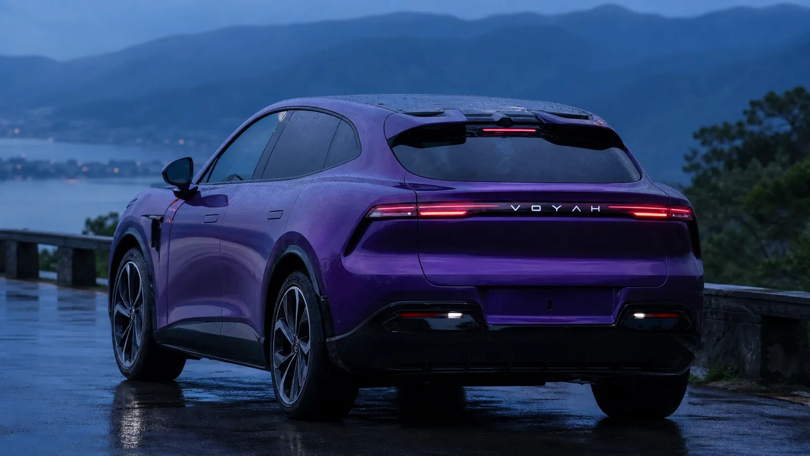 Voyah Passion S: вид сзади